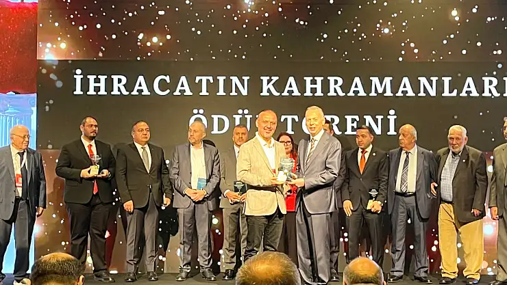 Dr. Özgür Akın'a 'İhracatın Kahramanı' ödülü