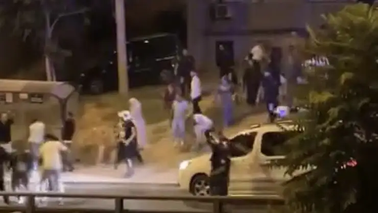 Düğün sonrası ortalık savaş alanına döndü