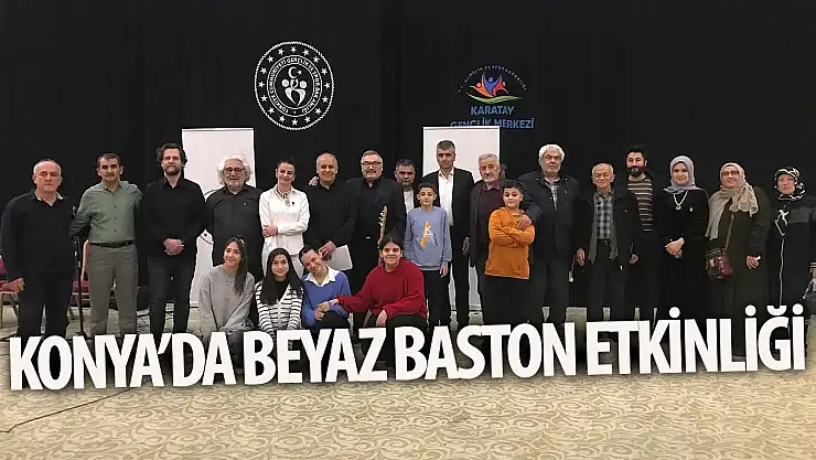 Dünya Görmeyenler Derneği'nden Beyaz Baston Haftası etkinliği