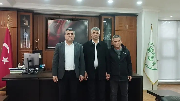 Dünya Görmeyenler Derneği'nden DSİ 4. Bölge Müdürü Mehmet Alp'e ziyaret