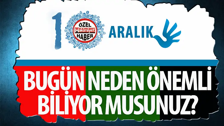 Dünya İnsan Hakları Günü: Filistin'de İnsan Onuruna ve Adalete Saygı