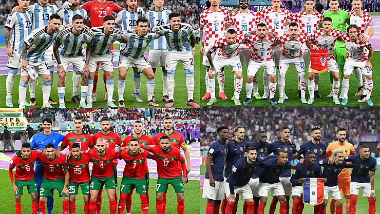 Dünya Kupası'nda yarı final eşleşmeleri belli oldu