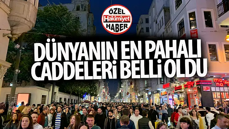 Dünyanın en pahalı alışveriş caddeleri açıklandı: Türkiye'nin o caddesi de listede!