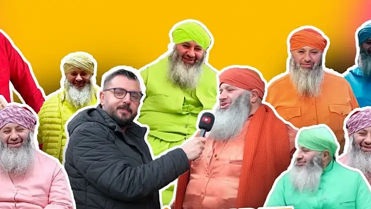 Dünyanın en renkli insanı meğer Konyalıymış! İşte böyle giyinmesinin nedeni…