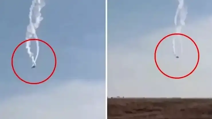 Düşen uçağın incelemesine başlandı!