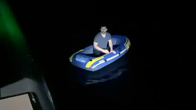 Düzensiz göçmen yakalandı