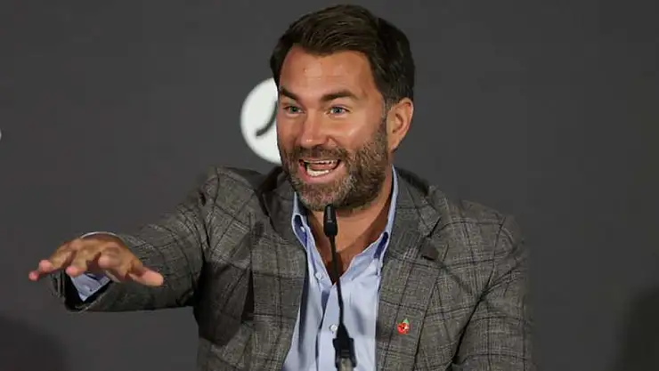 Eddie Hearn, görüşmelerin olumlu geçtiğini belirtti
