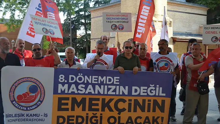 Eğitim-İş ve Birleşik Kamu-İş'ten tepki: 'Yüzde 72 artış kaçınılmaz'