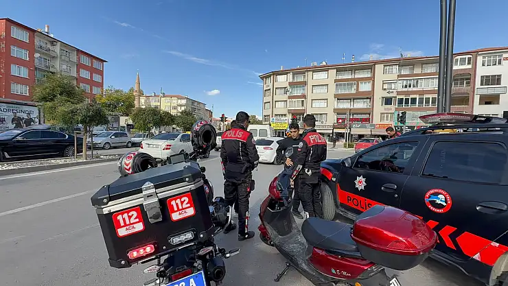 Ehliyetsiz arkadaşına motosikleti verdi, polise dakikalarca yalvardı