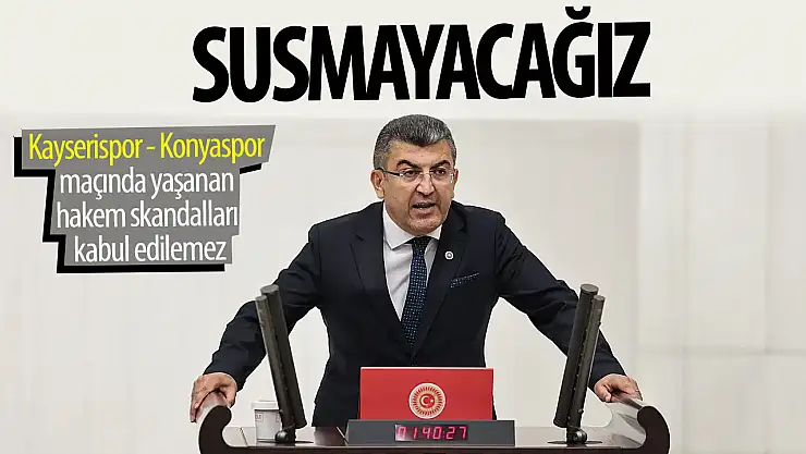 Ekici, 'Bu haksızlığa karşı susmayacağız'