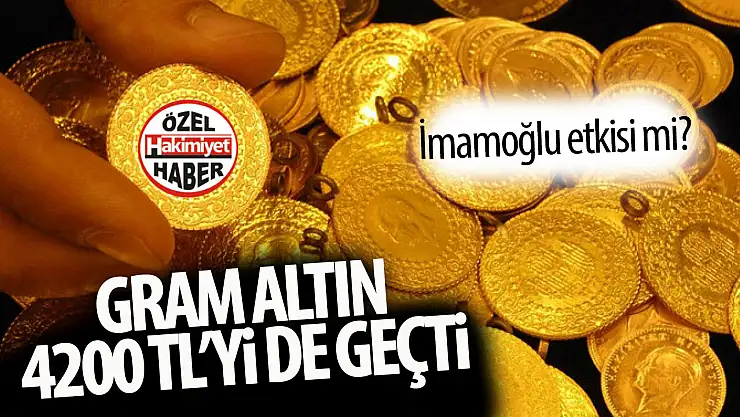 Ekrem İmamoğlu'nun Gözaltına Alınması Piyasalarda Deprem Etkisi Yarattı: Altın Fiyatları Fırladı