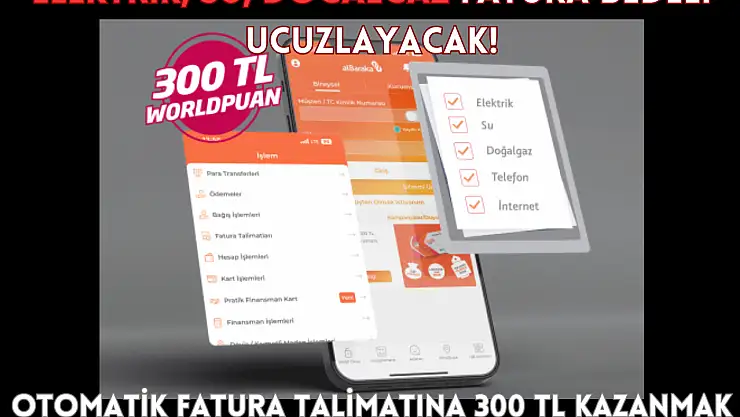 Elektrik, Su, Doğalgaz Fatura Bedeli Ucuzlayacak! Otomatik Fatura Talimatına 300 TL Kazanmak için…