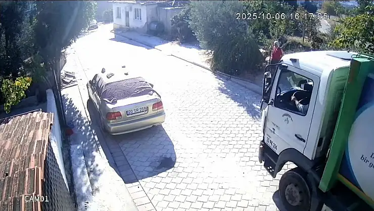 Elindeki çöp Azrail'i oldu! Feci bir şekilde can verdi...