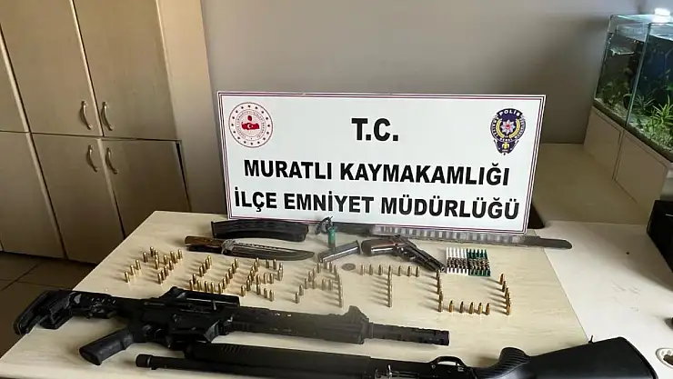 Emniyet'ten ruhsatsız silah operasyonu