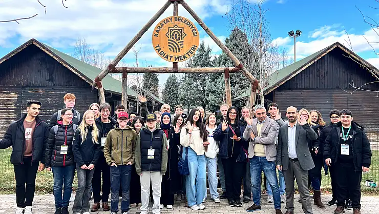 Erasmus Öğrencileri Karatay Tabiat Mektebi'ne Hayran Kaldı