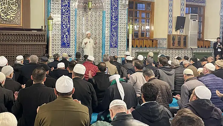 Erbaş, Konya'da Kapu Camisi'nde Filistin için dua etti!..