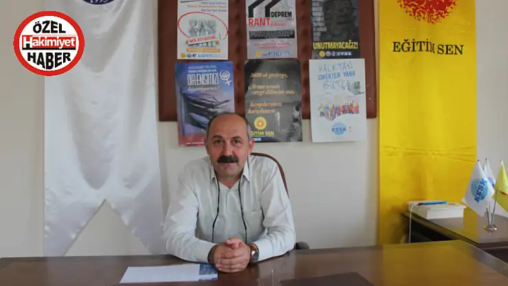 Erdal Demiryakan: Öğretmenlerin başlıca sorunu ekonomi