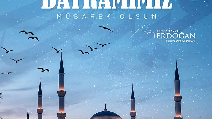 Erdoğan'dan, Kurban Bayramı mesajı