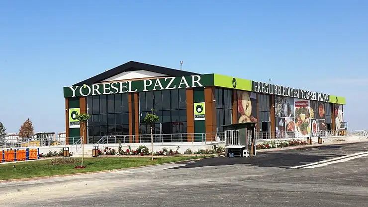 Ereğli Belediyesi Yöresel Pazar ilgi odağı oldu