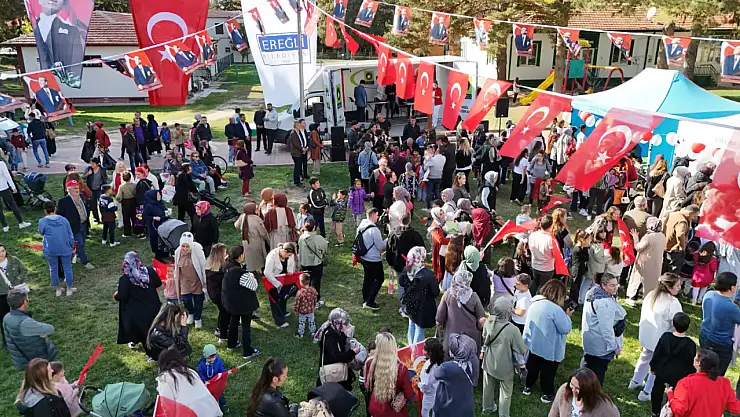 Ereğli'de Cumhuriyet'in 102. yılı: Coşku tavan yaptı, etkinlikler yoğun ilgi gördü