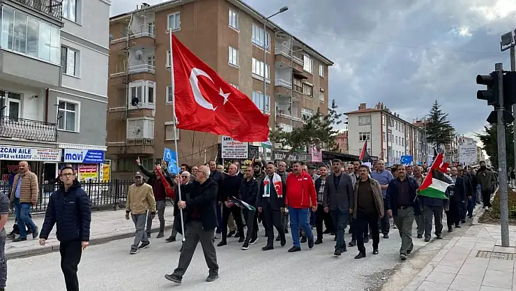 Ereğli mazlumlar için yürüdü!
