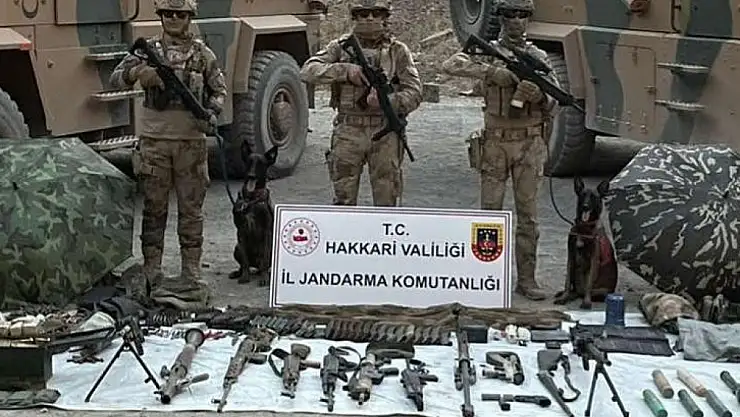 Eren Abluka-29 operasyonunda çok sayıda mühimmat ele geçirildi