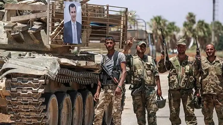Esad askerleri PKK'yla anlaşıp Türkiye sınırına konuşlandı