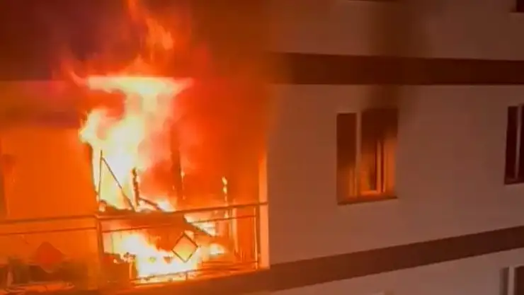 Ev yangını 1 can aldı