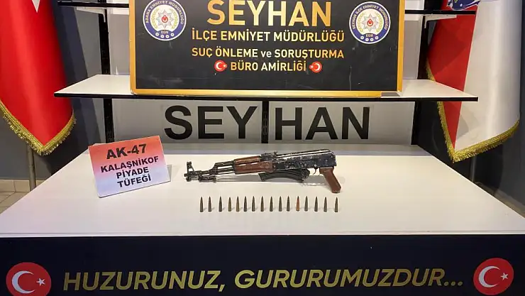 Evinde AK-47 Kalaşnikof bulundu: 'Benim değil Oğlumun' dedi