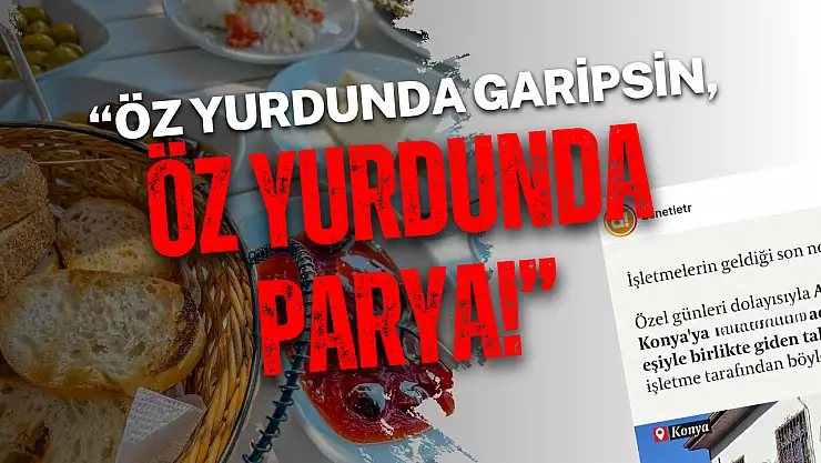 Evlilik yıl dönümlerinde Konya'ya gelen çift hayal kırıklığı yaşadı: 'Kendi vatanımızda parya gibi!'