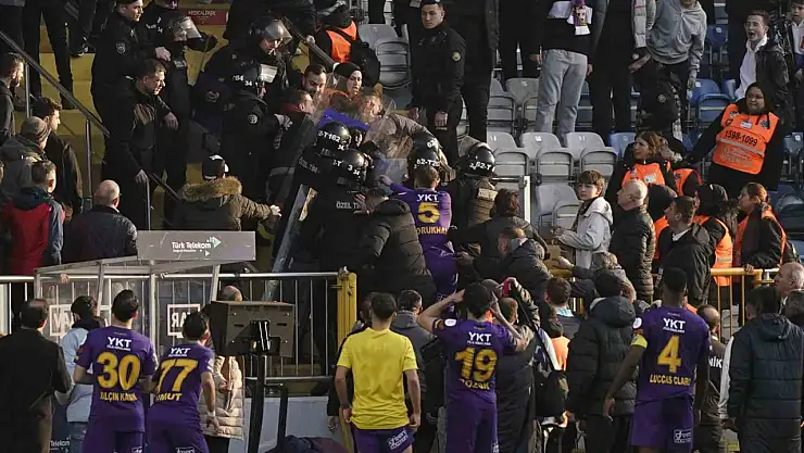 Eyüpspor-Konyaspor maçı sonrası gergin anlar yaşandı!