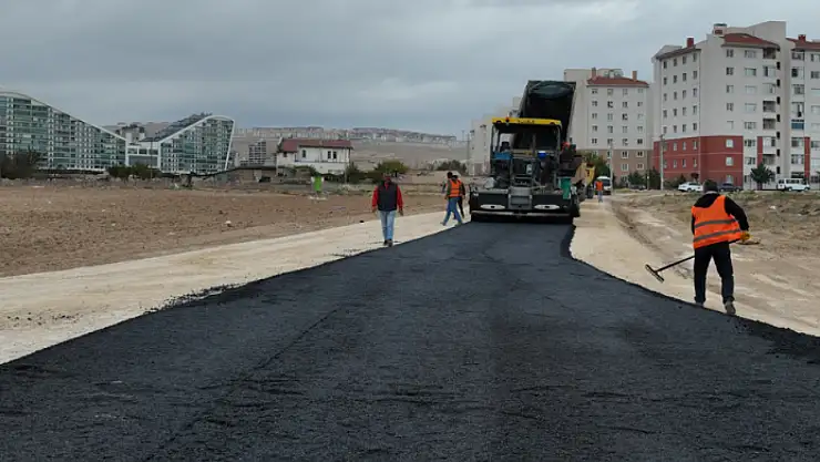 Fahruddin Razi Caddesi'ndeki yolun çalışması tamamlandı!