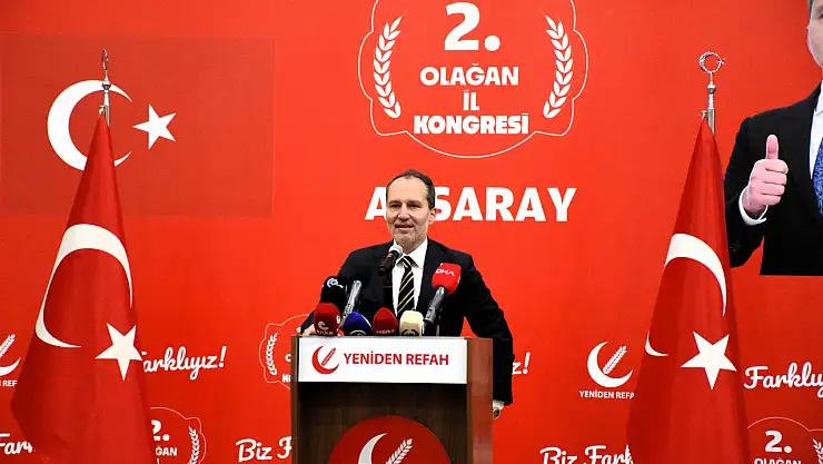 Fatih Erbakan: 'Yeniden Refah Partisi'ni iktidara taşıyacağız'