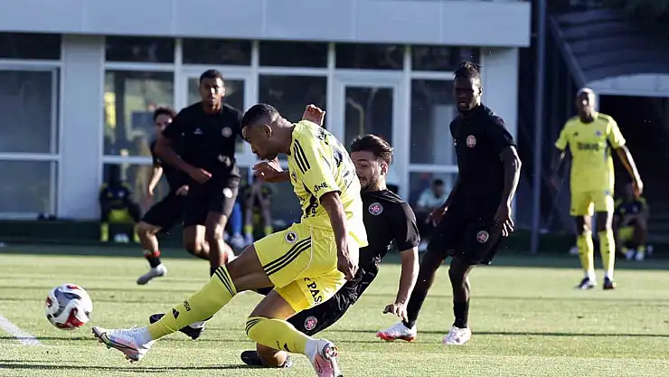 Fenerbahçe'den hazırlık maçında beraberlik!