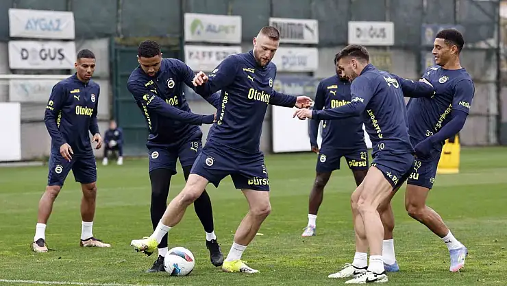 Fenerbahçe, Gaziantep FK maçı hazırlıklarını sürdürdü