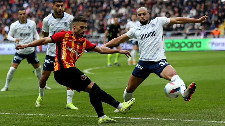 Fenerbahçe, Kayserispor engelini aşarak zirve takibini sürdürmek istiyor