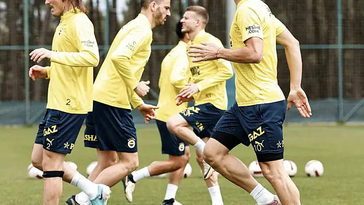 Fenerbahçe, Konyaspor maçı öncesi son hazırlıklarını tamamlıyor
