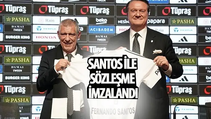 Fernando Santos Beşiktaş'ta: 'Hep beraber bir yumruk olacağız'