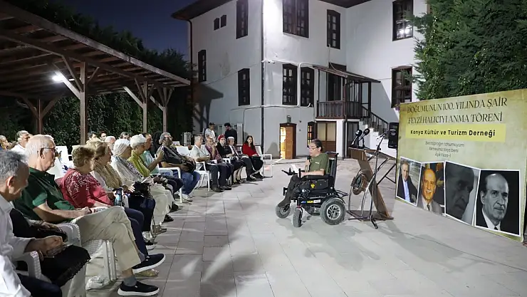 Feyzi Halıcı doğumunun 100. Yılında Karatay'da anıldı!