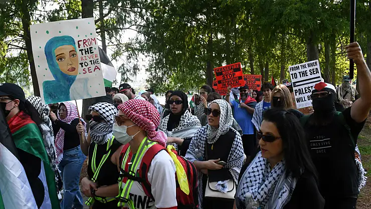 Florida'nın Orlando kentinde Nekbe'nin 76'ncı yıl dönümü anıldı