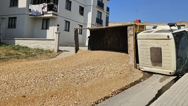 Freni patlayan kamyon faciaya neden oluyordu!