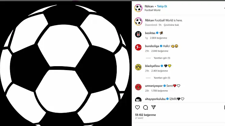 FTBLCAN kimdir? Ftblcan instagram hesabı merak uyandırdı, kimse gizemini çözemedi