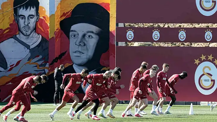 Galatasaray, Alanyaspor maçı için hazırlıklarını sürdürdü