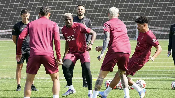 Galatasaray, Alanyaspor maçının hazırlıklarını noktaladı