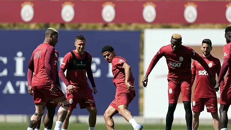 Galatasaray'da Bodrum FK Maçı öncesi son prova