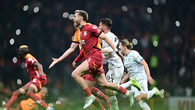 Galatasaray'dan şampiyonluk yolunda kritik galibiyet
