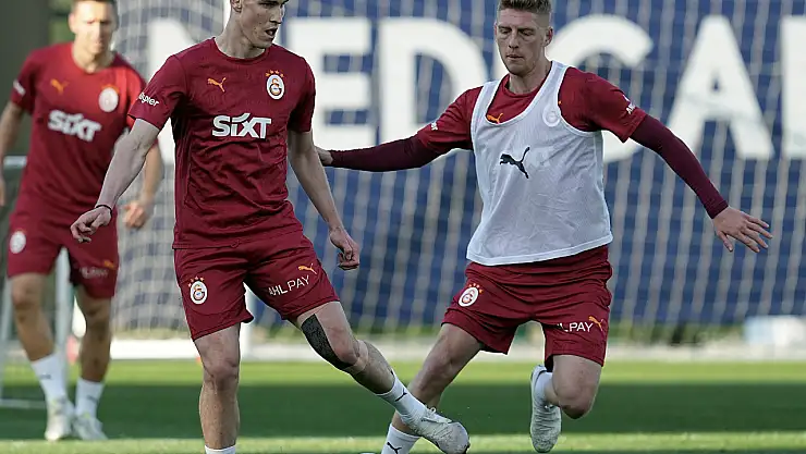 Galatasaray, Fenerbahçe maçı için hazırlıklarını sürdürüyor