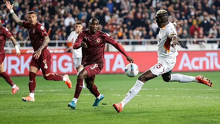 Galatasaray, Hatayspor deplasmanından 1 puanla döndü
