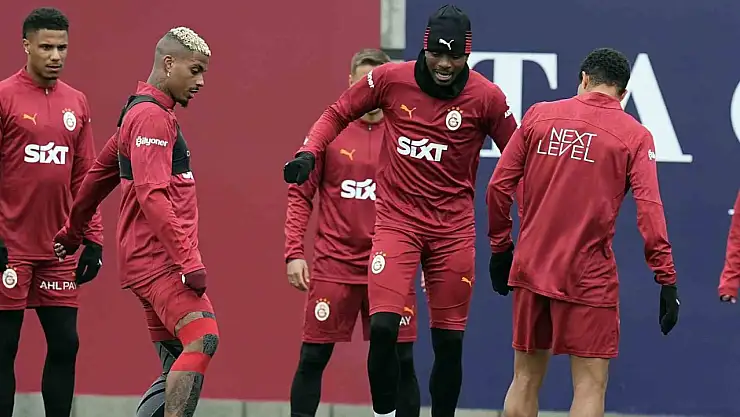 Galatasaray, Samsunspor deplasmanı için hazırlıklarını sürdürdü