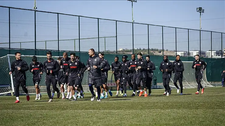 Gaziantep FK, Galatasaray maçı hazırlıklarına devam etti
